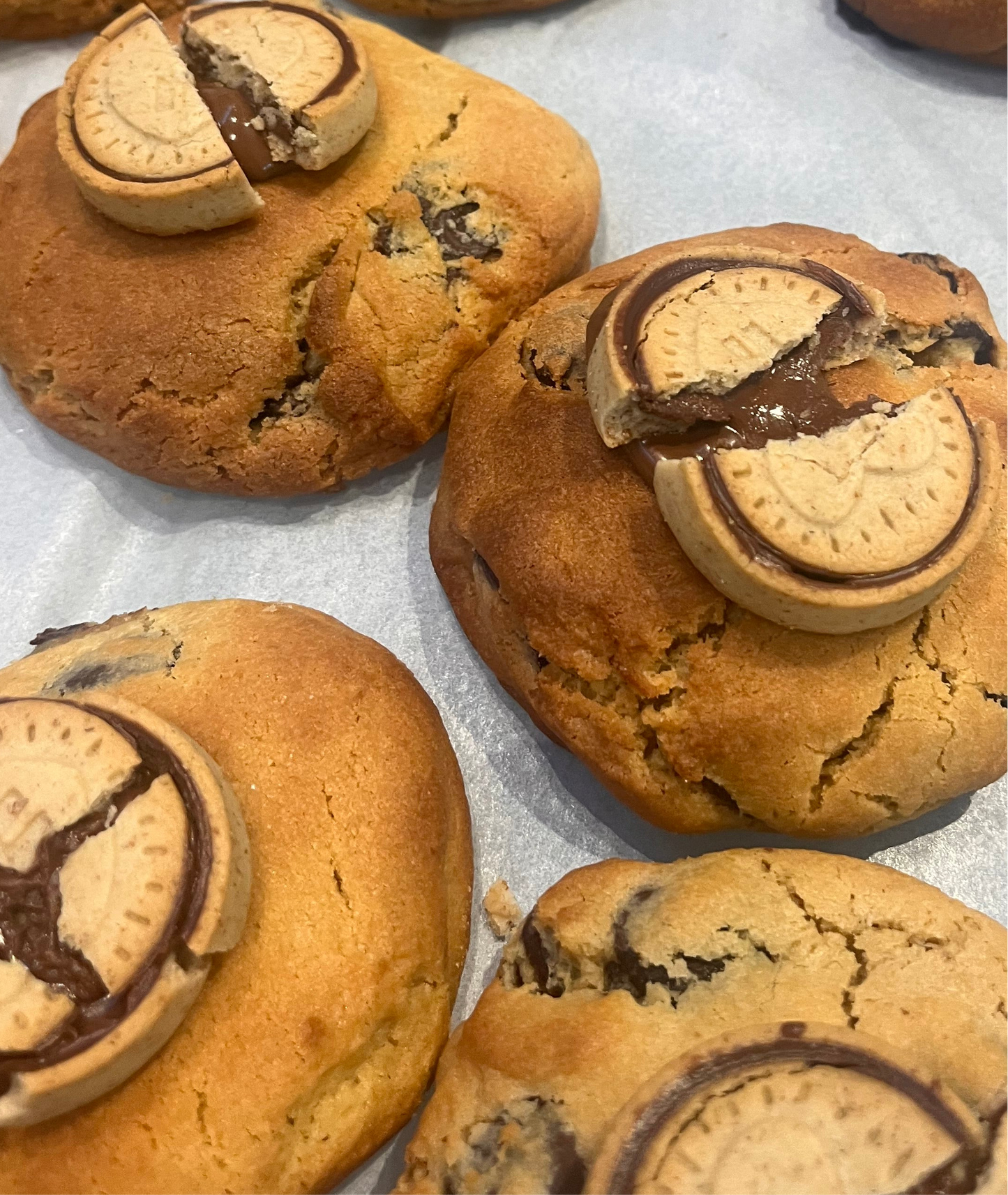 Gourmet Nutella cookies