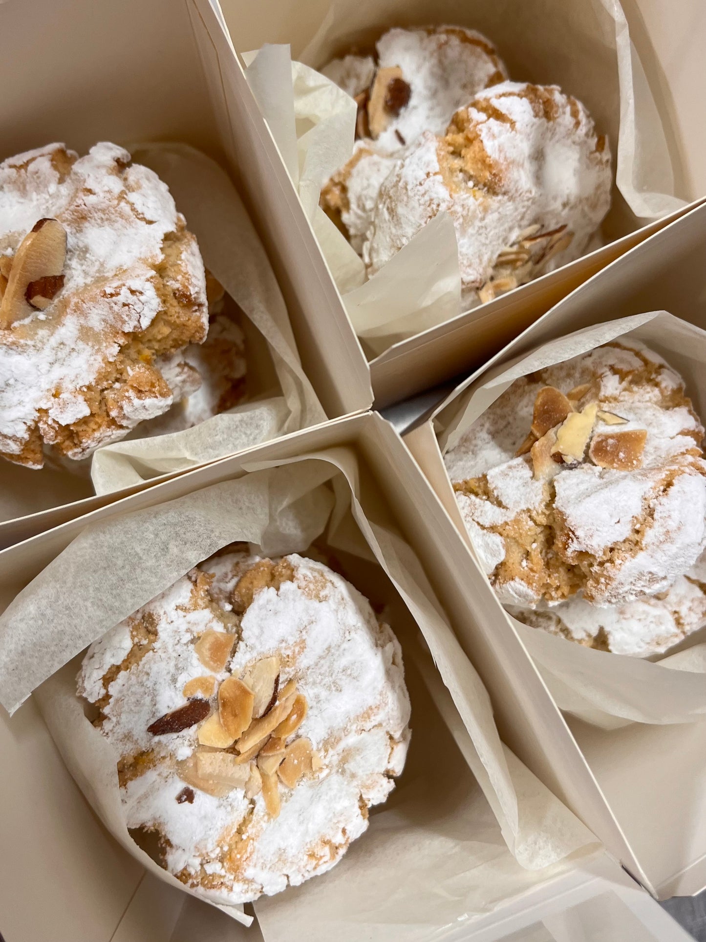 Sicilian lemon & almond biscuits (gluten & dairy free friendly)