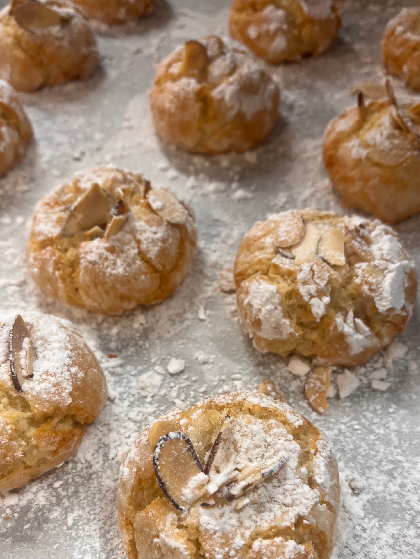 Sicilian lemon & almond biscuits (gluten & dairy free friendly)